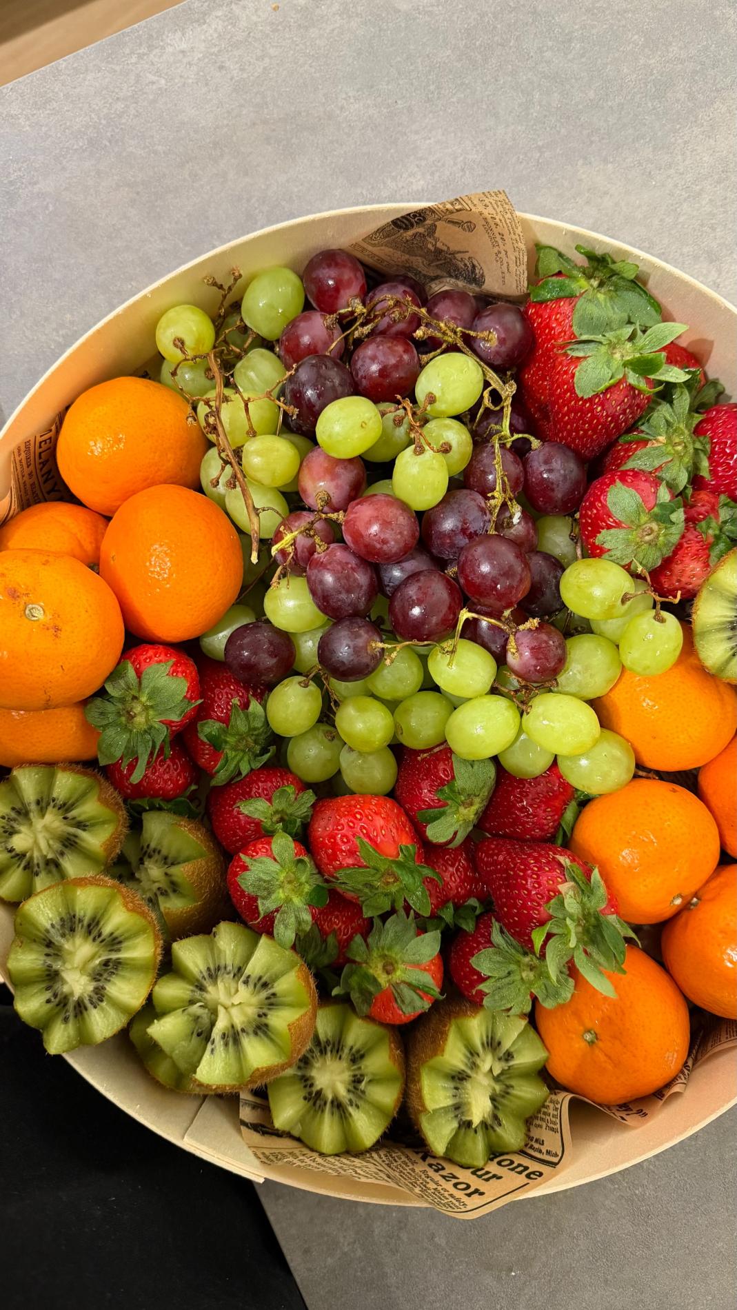 Coffret fruits frais de saison