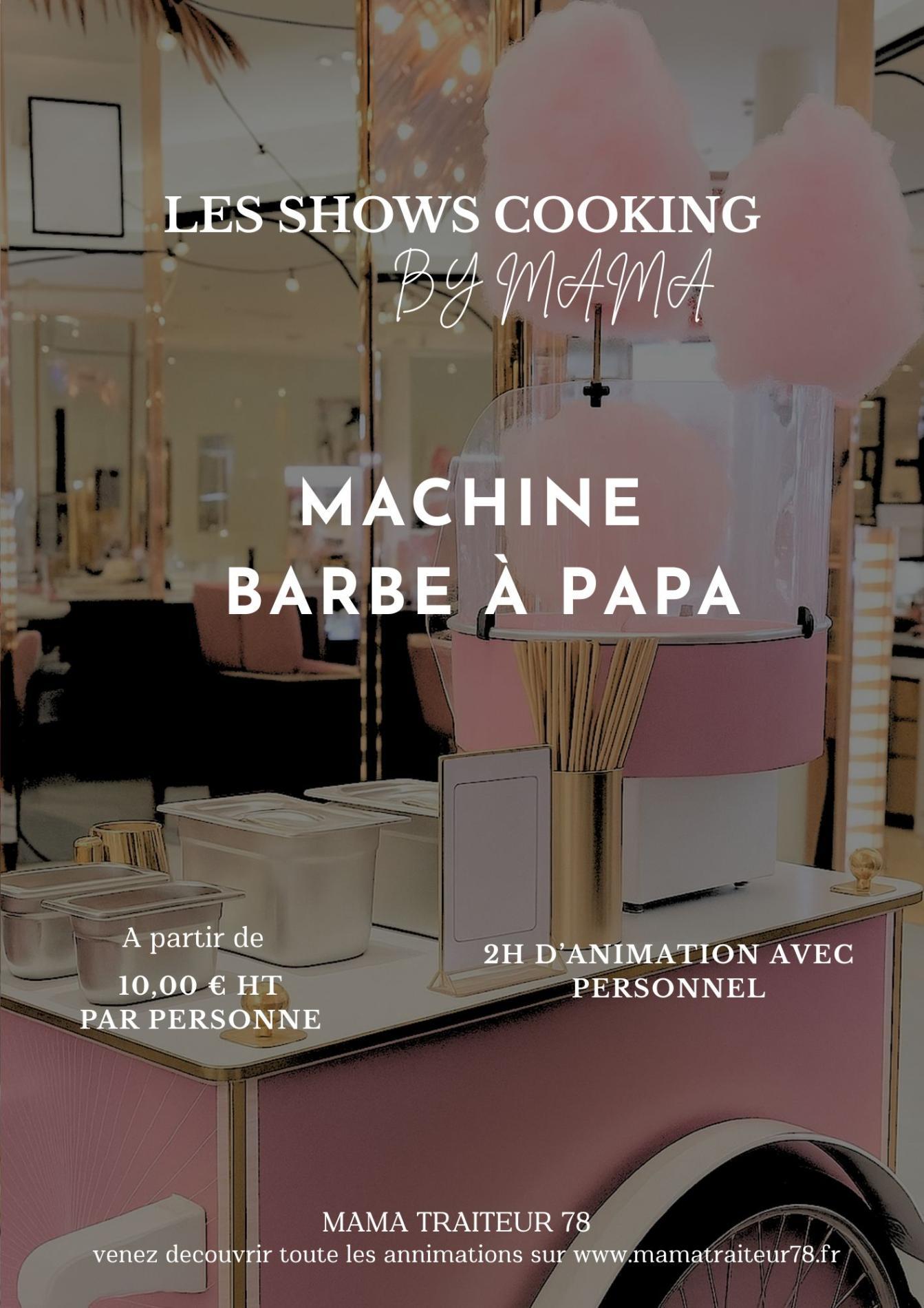 Machine barbe à papa