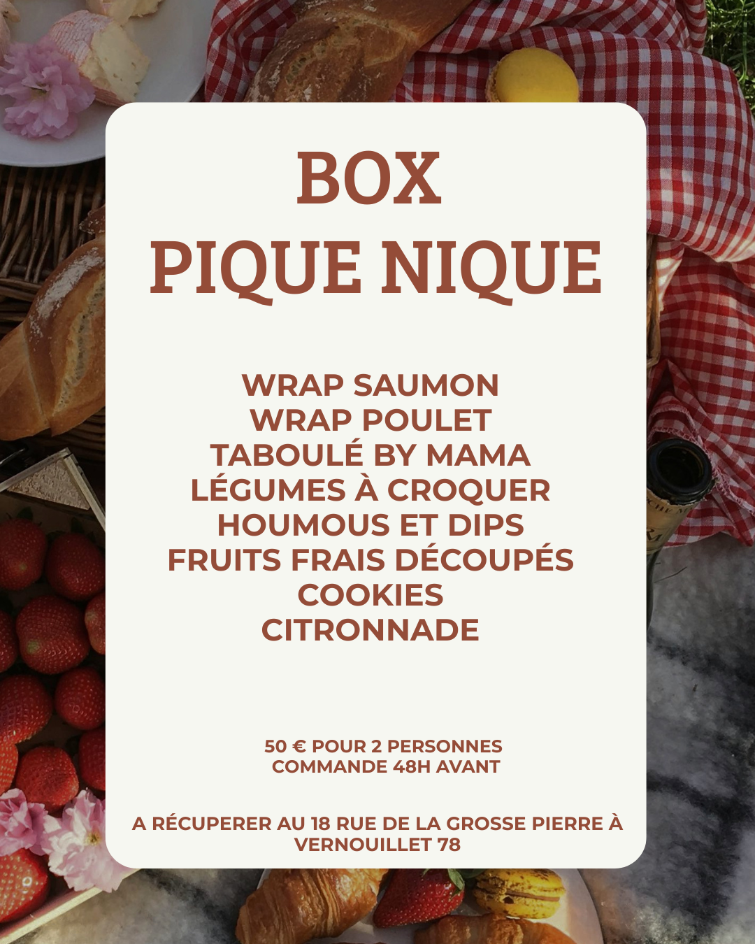 Box Pique nique